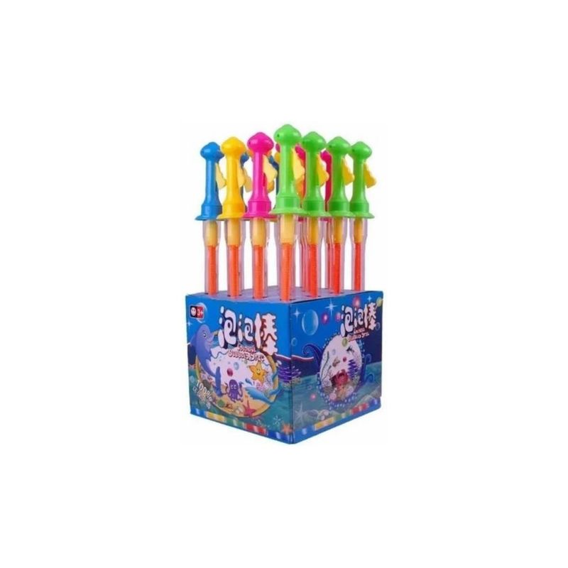 GENERICO - Pack Por 16 Burbujas De Vara Estilo Tijeras Burbero Juego