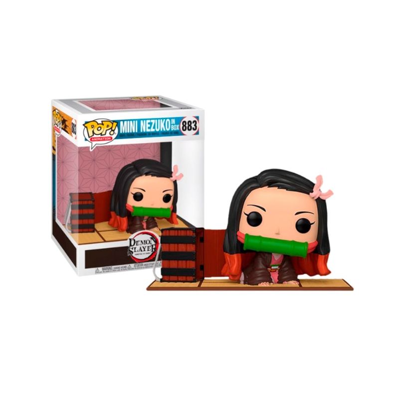 FUNKO - Funko Pop Nezuko Kamado en Caja Deluxe 883 Kimetsu no Yaiba