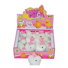 GENERICO - Conejo De Juguete De Cuerdas Conejo Peluche Pascua