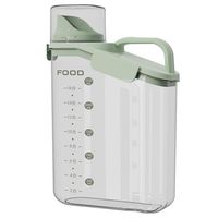 Contenedor Hermético de almacenamiento de Alimentos Secos y Líquidos