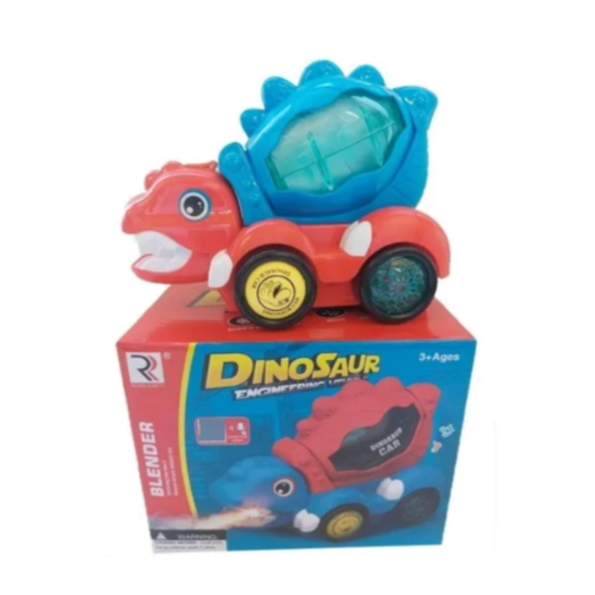 OEM - Auto Dinosaurio Juguete Excavadora Luces Para Niños
