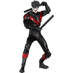 DC COMICS - Mcfarlane Figura Nightwing Articulada Dc Batman Multiverso Death Family Escala 18cm Original