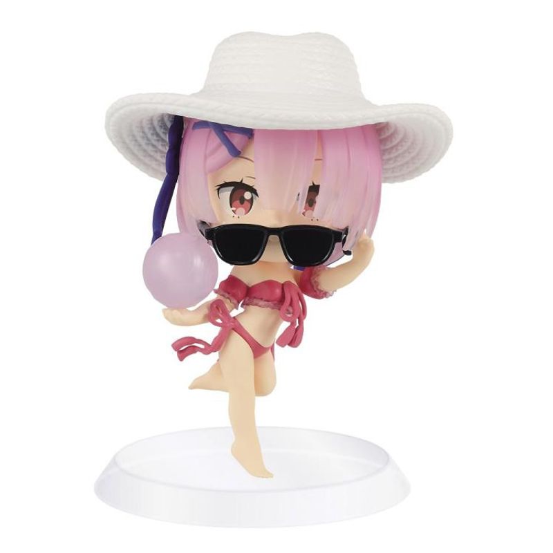 BANDAI - Figura BanPresto ReZero New Life Ram Chibi Kyun-Chara RAM