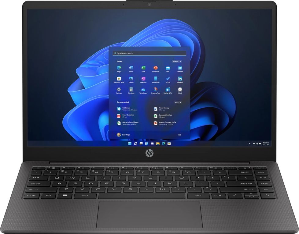 Notebook 245 G10, Ryzen 5 7520U, 8GB RAM, 256GB SSD, W11PRO.