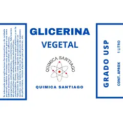 GENERICO - Glicerina Vegetal Pura Usp 1 Litro (1,25kg)