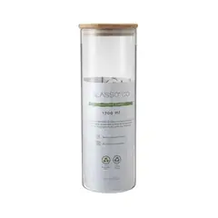 GLASSO - CONTENEDOR CON TAPA BAMBOO 1700 ML ECO