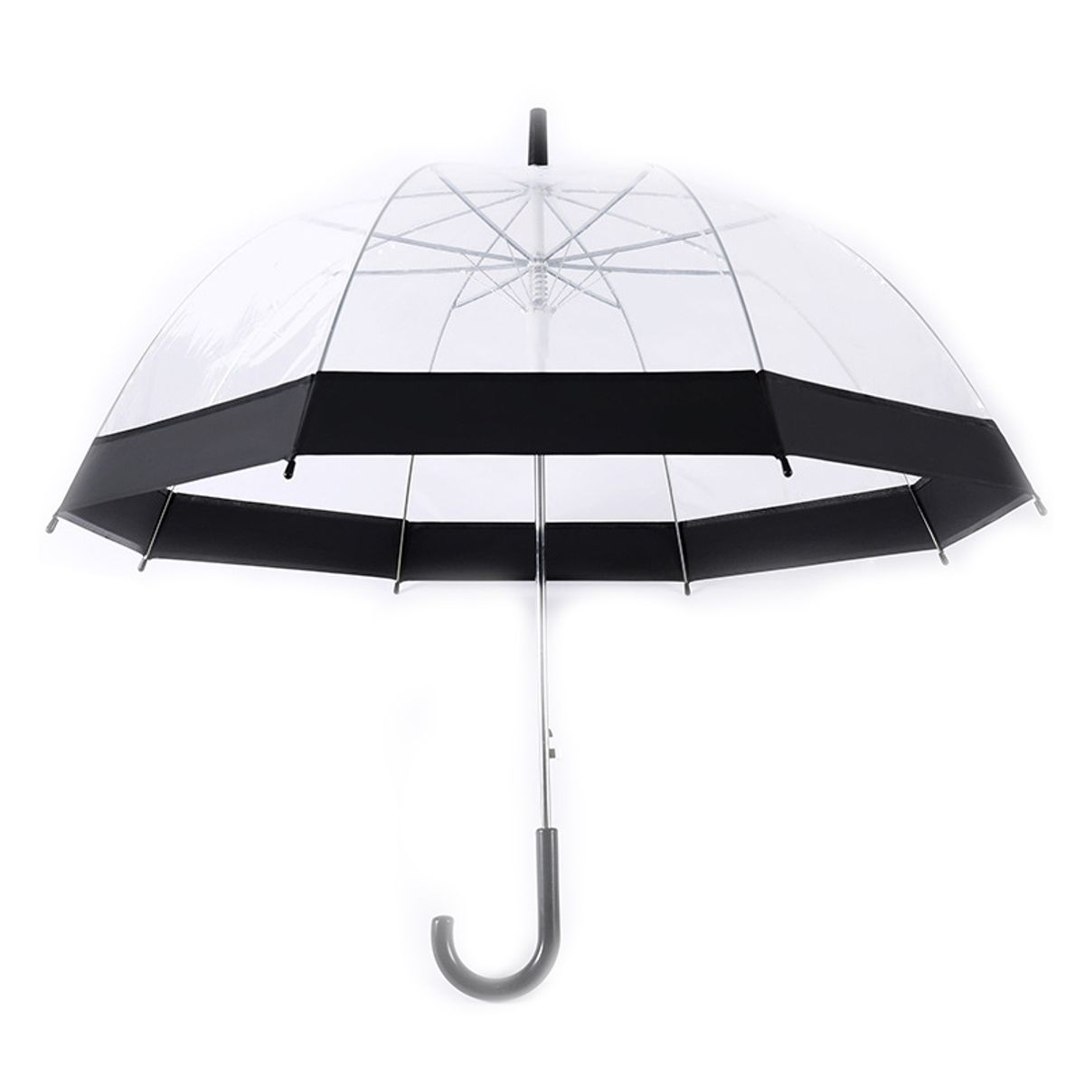 KUANGYE - Paraguas Poe Transparente Classic Automático