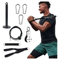 Máquina de Polea Portátil para Ejercicios de Brazo y Espalda