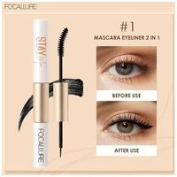 Mascara 2 En 1 Staymax 2in1 Waterproof Mascara & Eyeliner