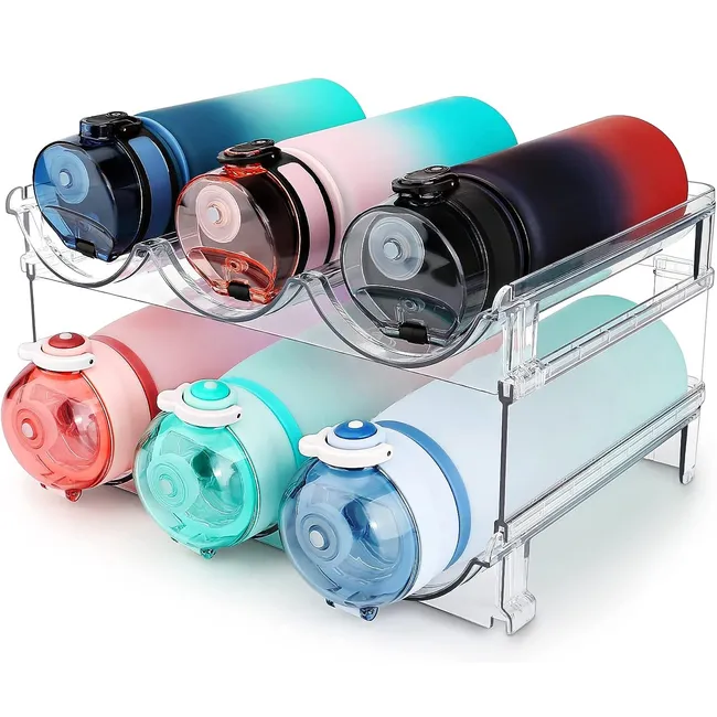 LELOX - Organizador de botellas de agua para armario