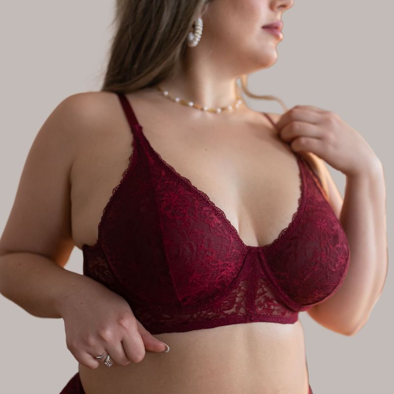 TUPPE - CONJUNTO CACHETERO DE ENCAJE ALICE- TUPPÉ