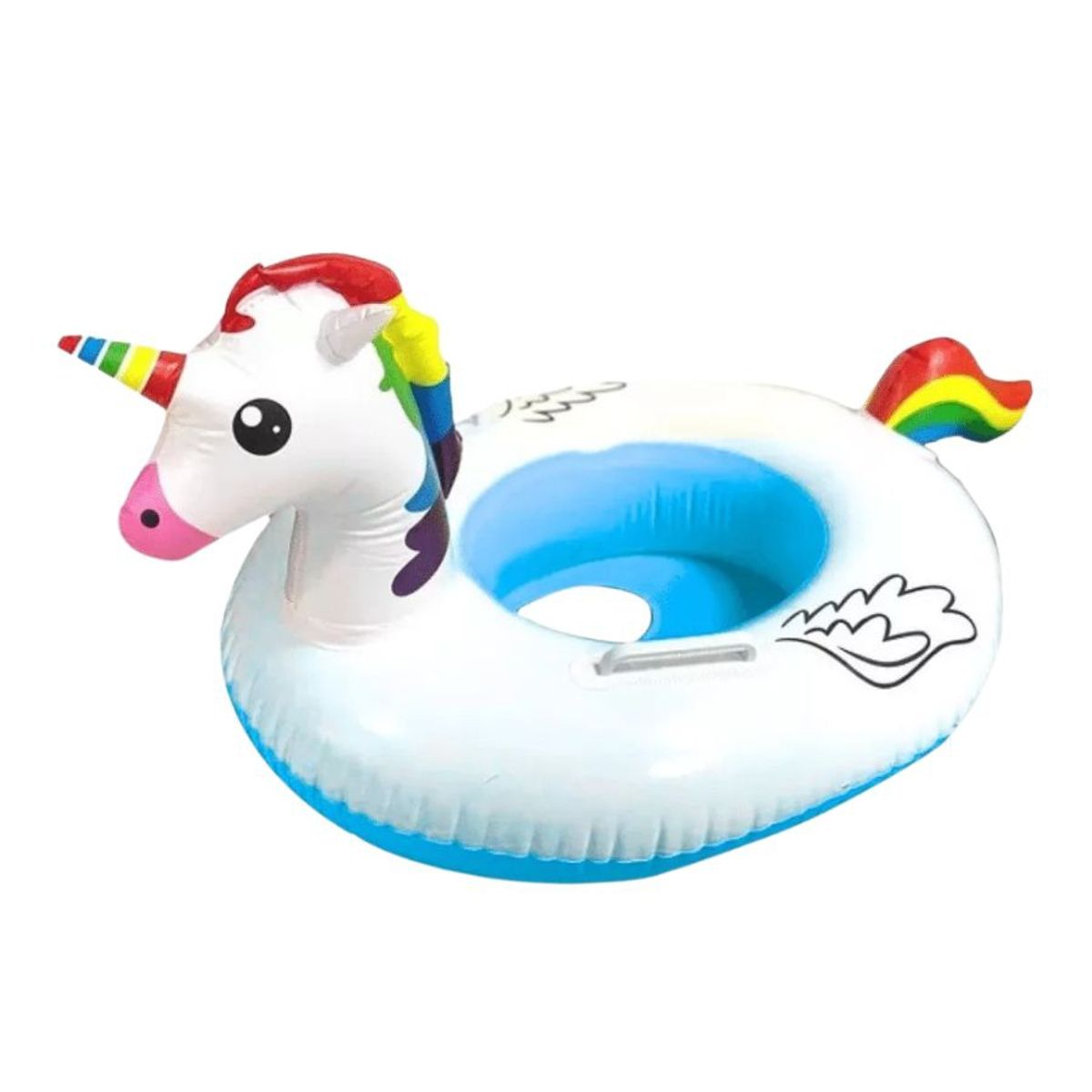 GENERICO - Flotador  Unicornio para Niños 70 X 55 Cm