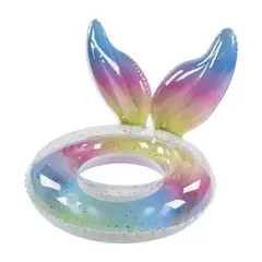 GENERICO - Flotador Salvavidas Niña Cola De Sirena 90cm Playa Piscina