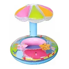 GENERICO - Flotador Inflable Sombrilla Piscina Niños Bebes