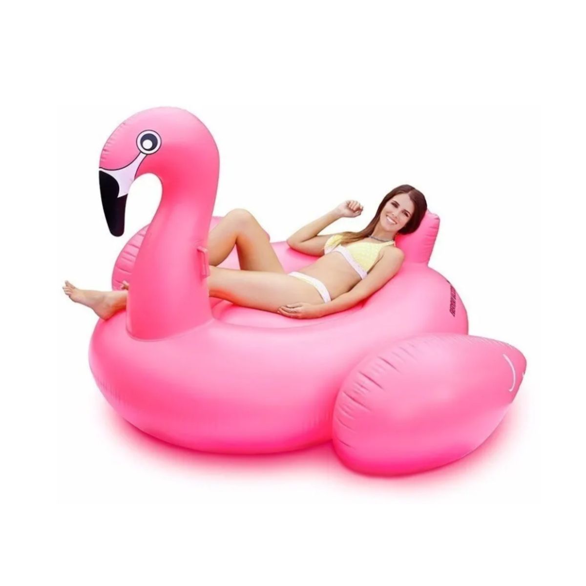 GENERICO - Flotador Inflable Piscina Niños Flamingo  190x180x110