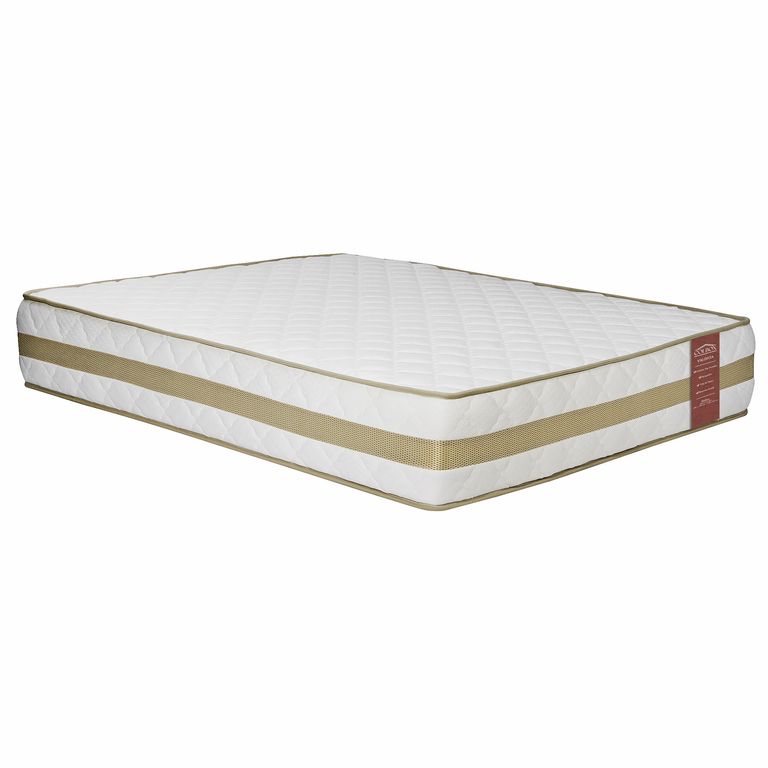 Colchon Valdivia 2 Plazas Dorado 150x190x30 Cm Resorte Bonell Dual Side Alta Densidad