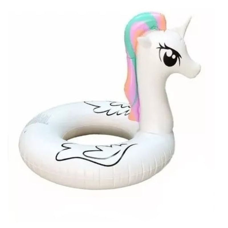 GENERICO - Flotador Para Piscina Pony Inflable