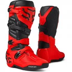 FOX RACING - Botas COMP Rojo