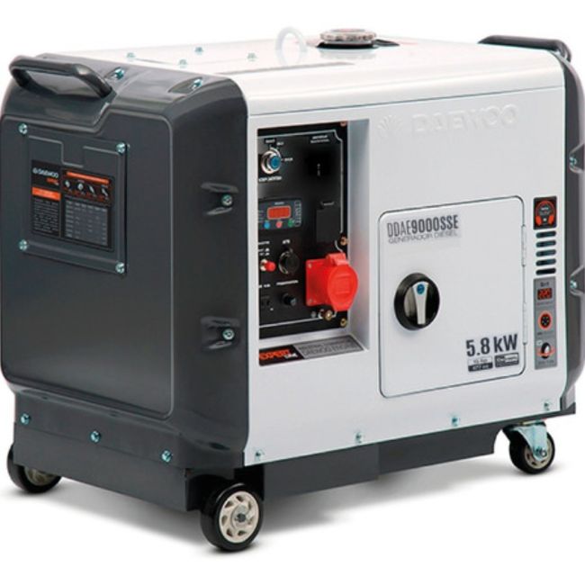 DAEWOO - Generador Eléctrico Diesel Daewoo DDAE9000SSE 58kw 15hp
