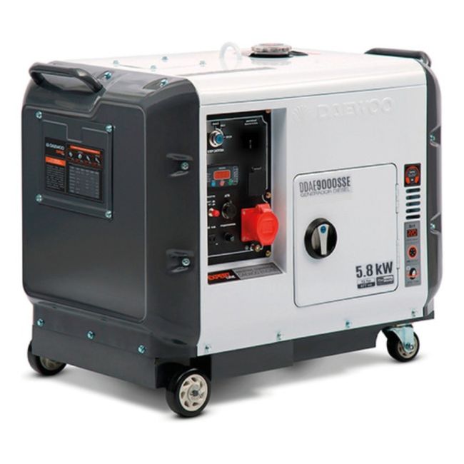 DAEWOO - Generador Eléctrico Diesel Daewoo DDAE9000SSE 58kw 15hp