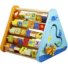 PELLITOS - TRIANGULO 3D MULTIFUNCIONAL DE APRENDIZAJE 5 CARAS.