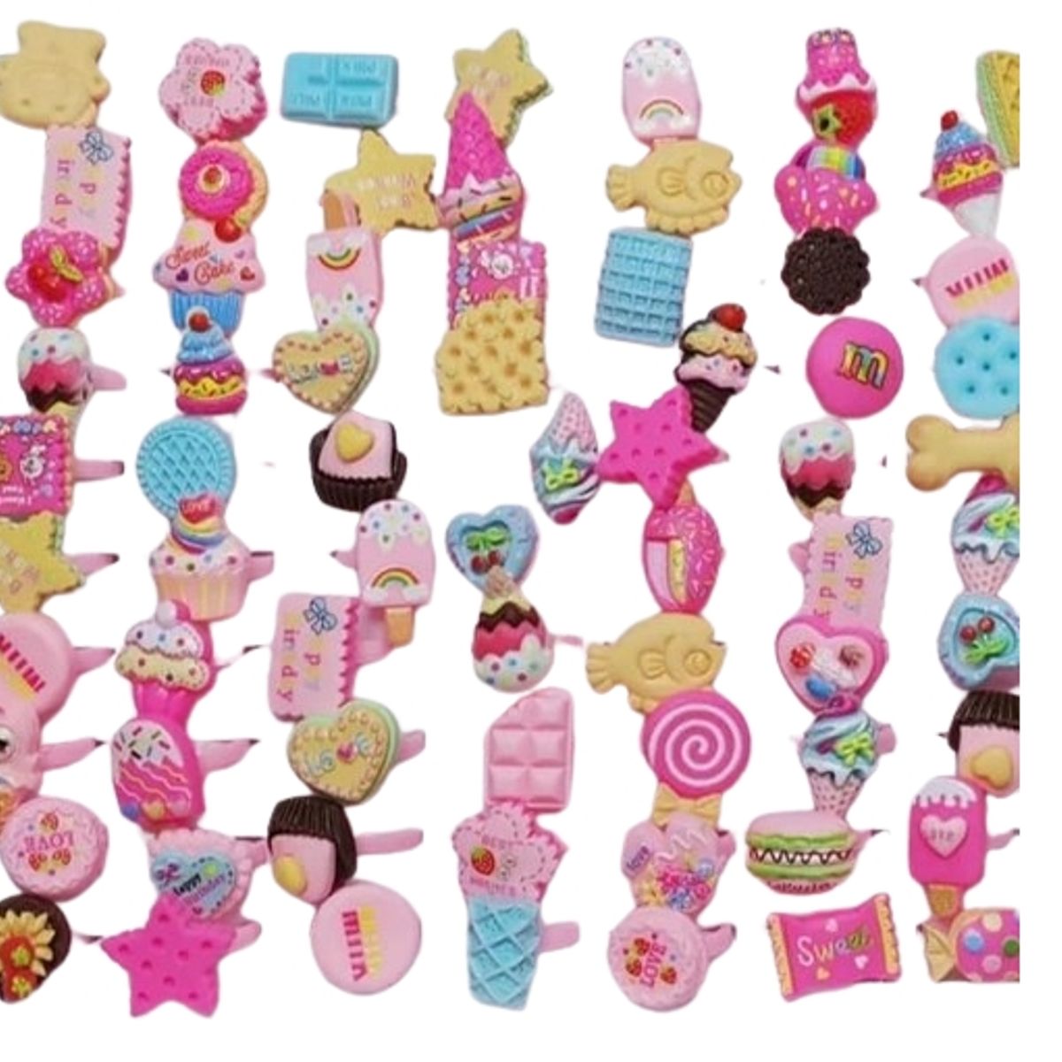 GENERICO - Pack 20 anillos surtidos para niña