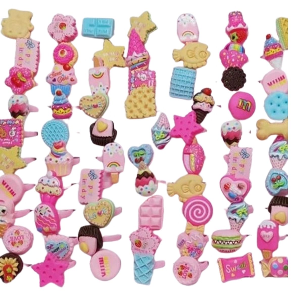 GENERICO - Pack 20 anillos surtidos para niña