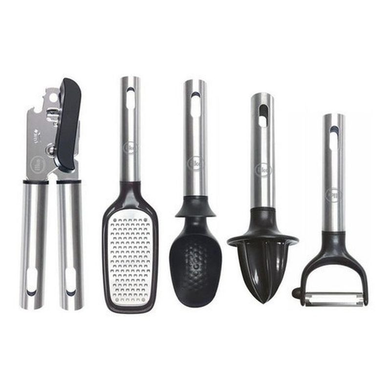 ILKO - Set 5 Accesorios Silver Industrial