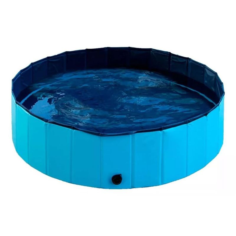 GENERICO - Piscina Plegable Para Perros Mascotas Piscina Verano 80x20cm