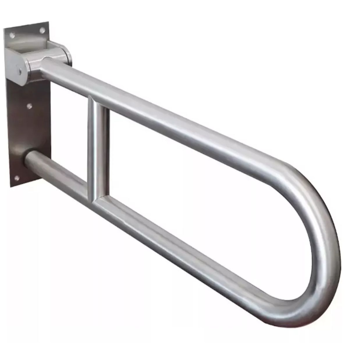 GENERICO - Barra De Seguridad Pasamano Abatible Para Minusvalidos 60 Cm