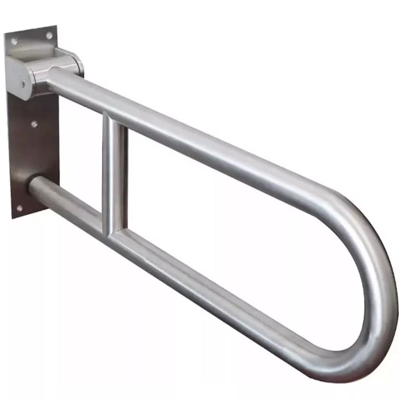 GENERICO - Barra De Seguridad Pasamano Abatible Para Minusvalidos 60 Cm