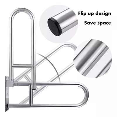 Imagen 2 del producto Barra De Seguridad Pasamano Abatible Para Minusvalidos 60 Cm