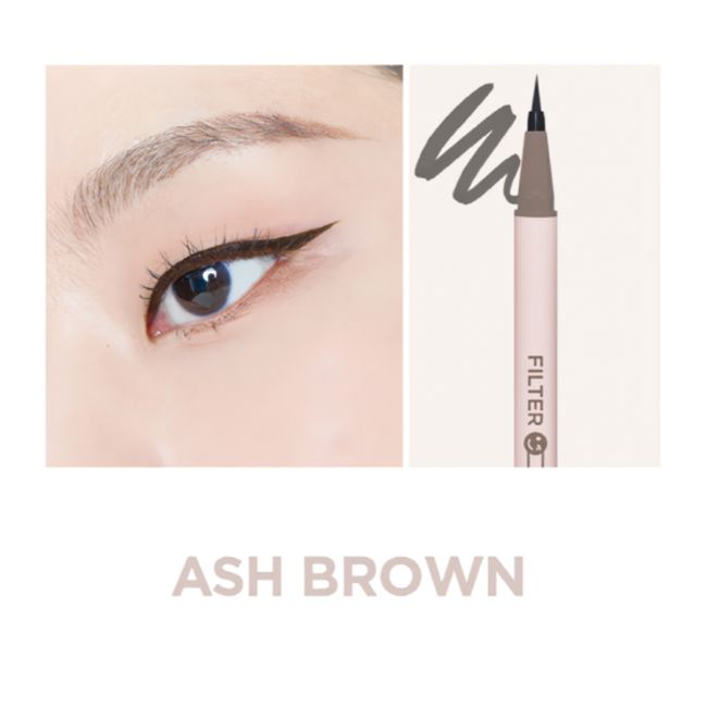 I'M MEME - Delineador De Ojo líquido FILTER ON ASH BROWN Coreana