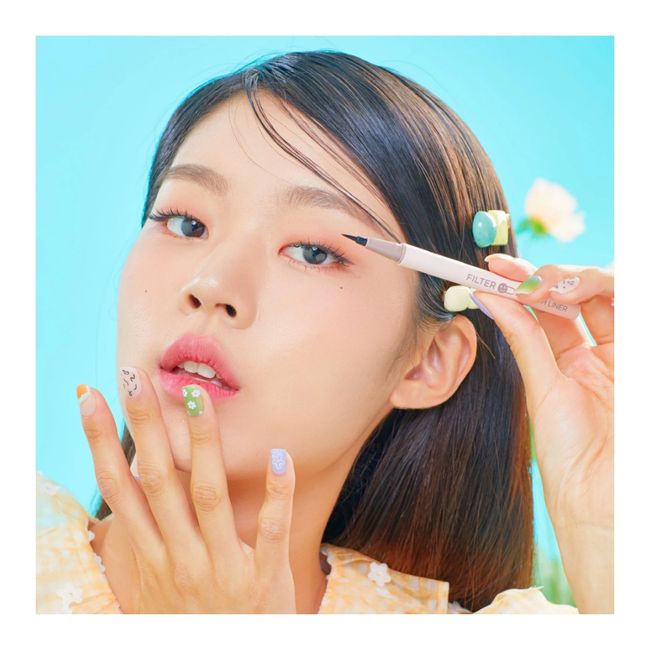 I'M MEME - Delineador De Ojo líquido FILTER ON ASH BROWN Coreana