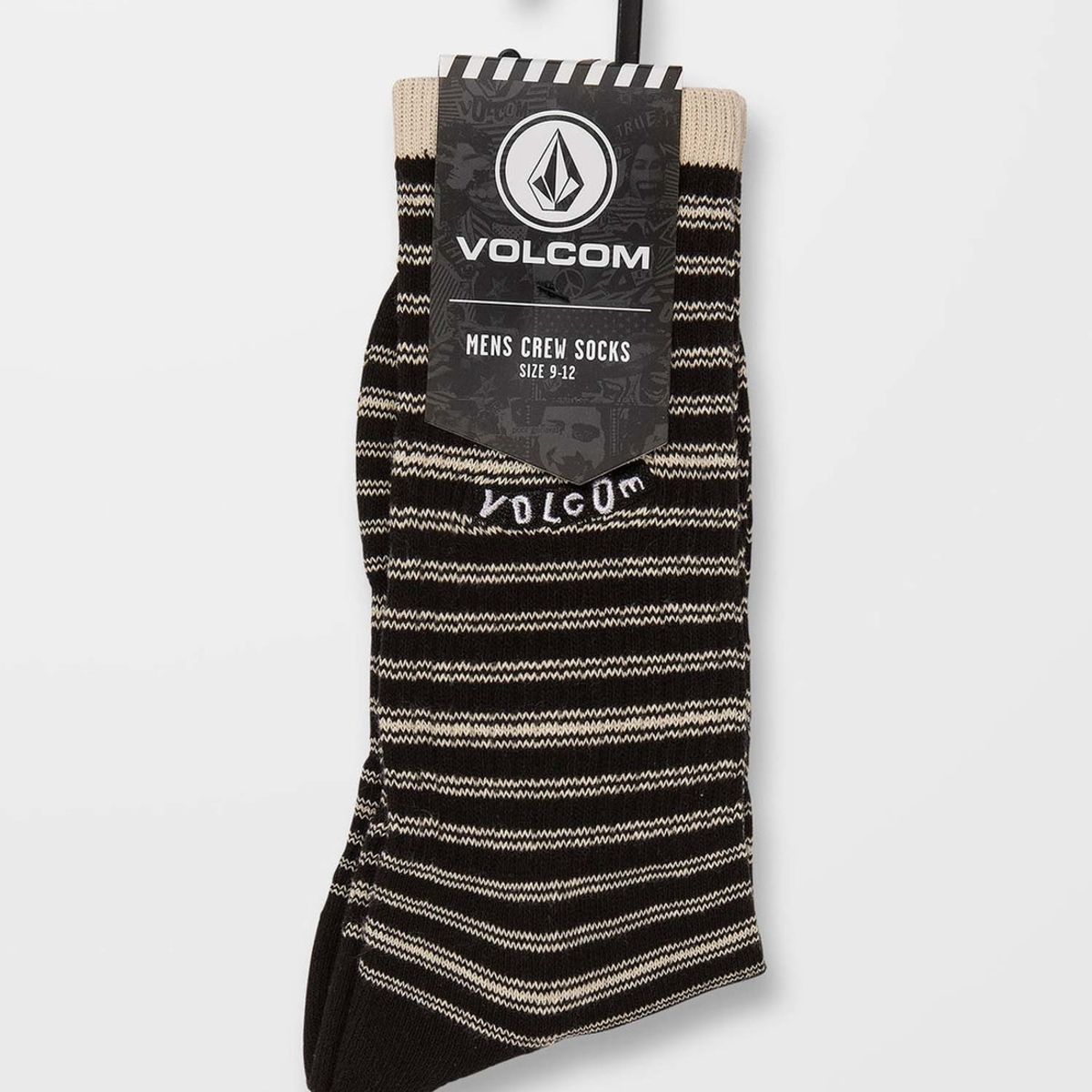VOLCOM - Socks Stripes Negro Hombre Volcom