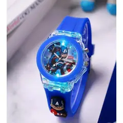 GENERICO - Reloj LED lindo de silicona para niños