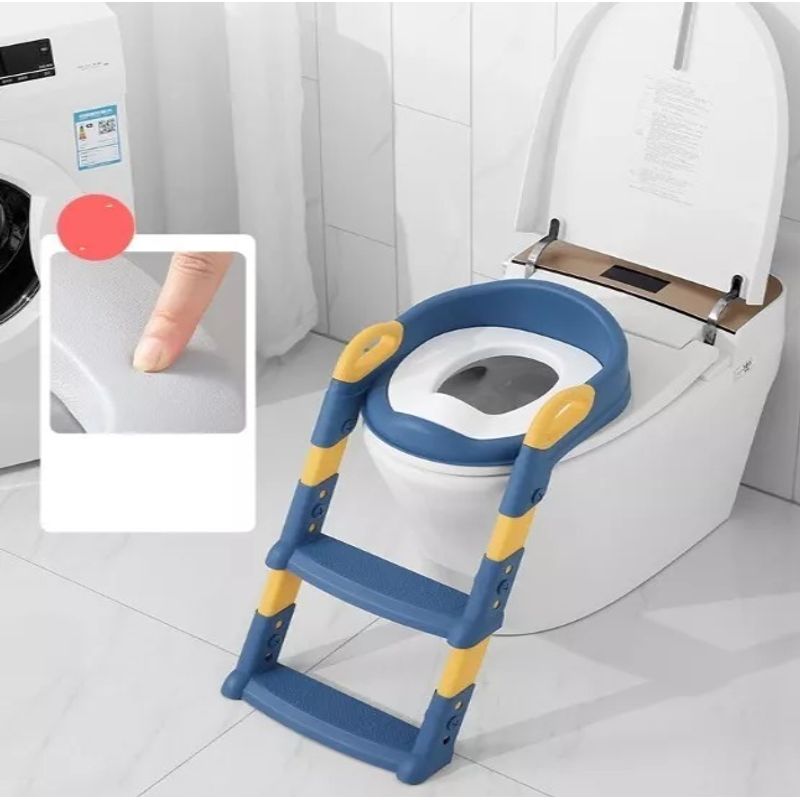 GENERICO - Adaptador Wc Escalera Asiento De Baño Para Niños Importada
