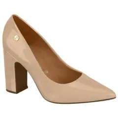VIZZANO - Zapato Taco Cuadrado Charol Beige