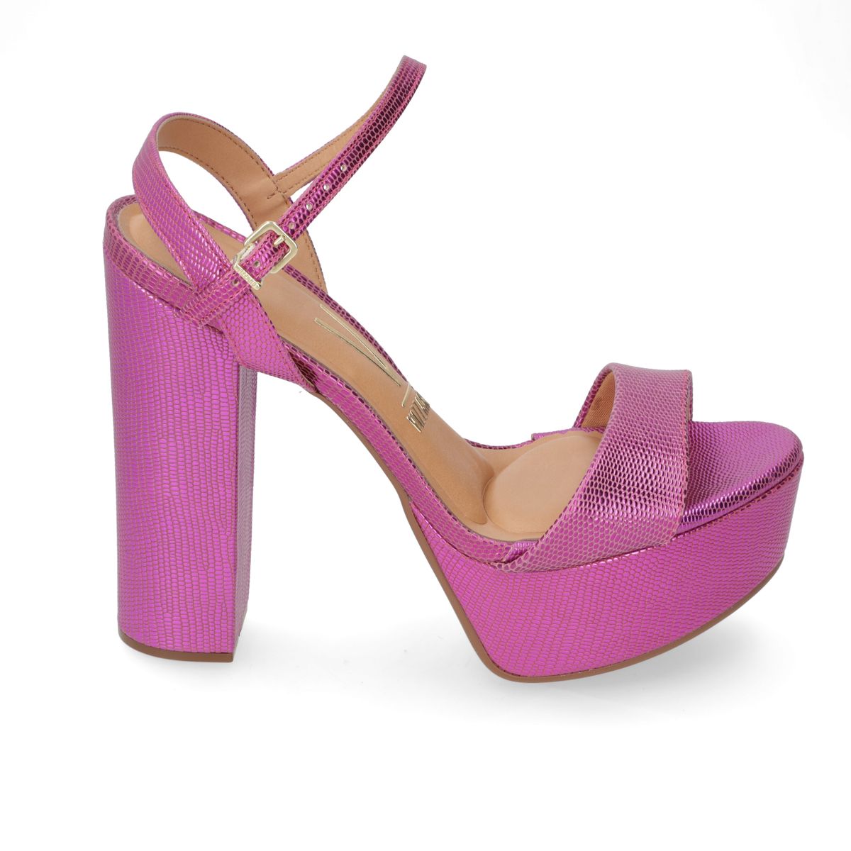 VIZZANO - Sandalia Mujer Taco Cuadrado Pink Vizzano