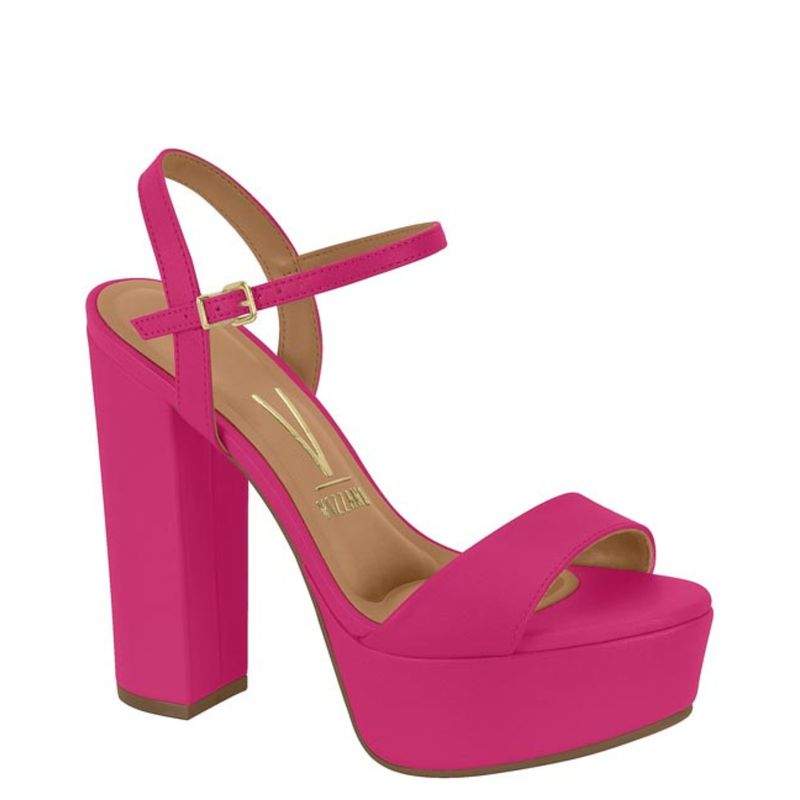 VIZZANO - Sandalia Mujer Taco Cuadrado Pink Vizzano