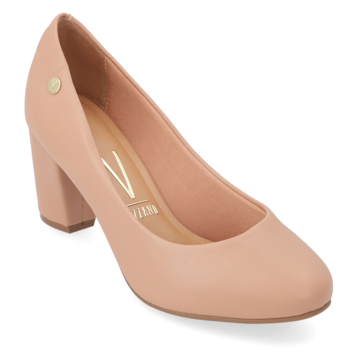 VIZZANO - Zapato Mujer Taco Cuadrado Nude