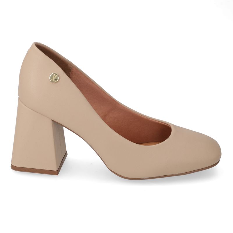 VIZZANO - Zapato Mujer Taco Cuadrado Beige Vizzano