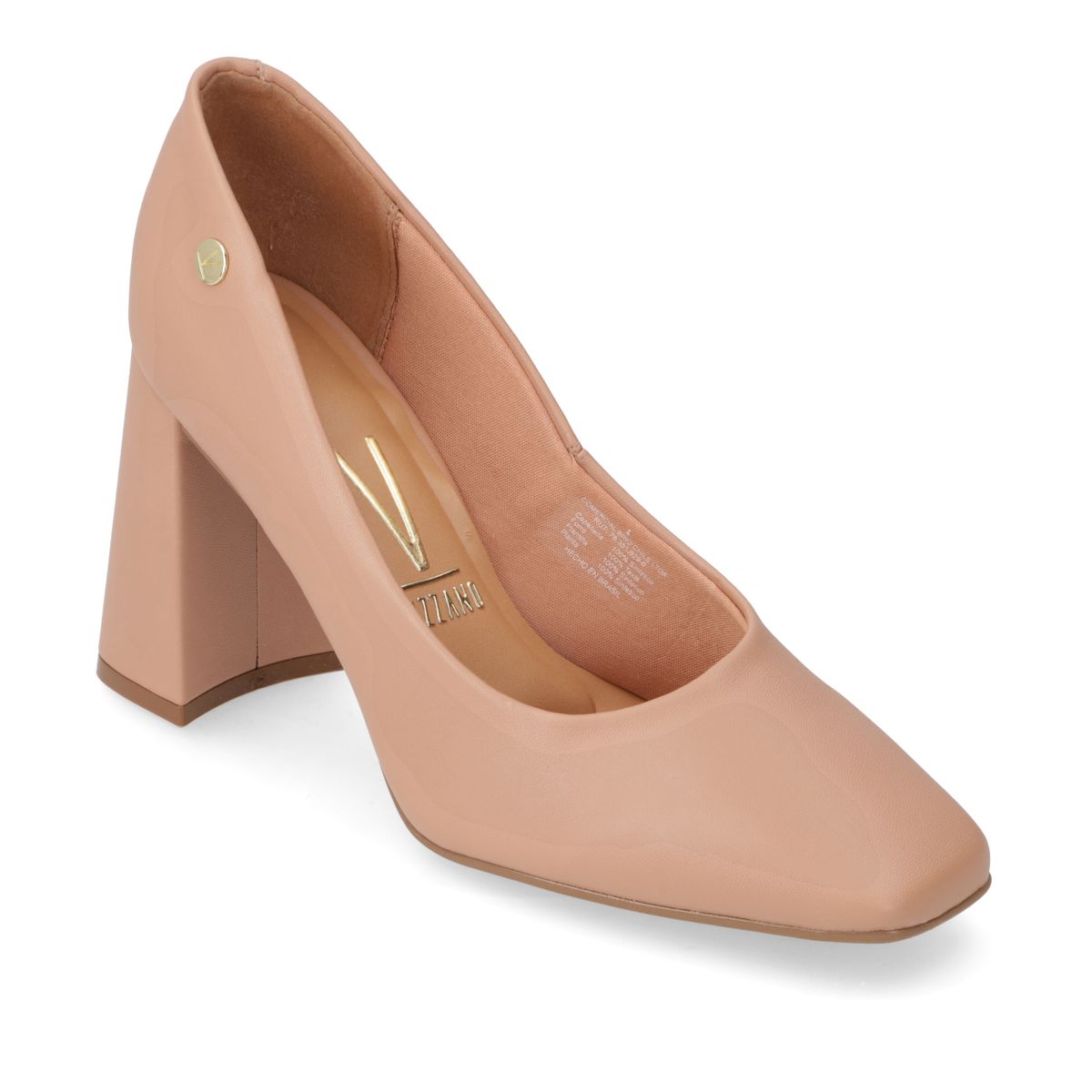 VIZZANO - Zapato Mujer Taco Cuadrado Nude Vizzano