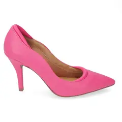 VIZZANO - Zapato Taco Aguja Stiletto EcoCuero Rosado