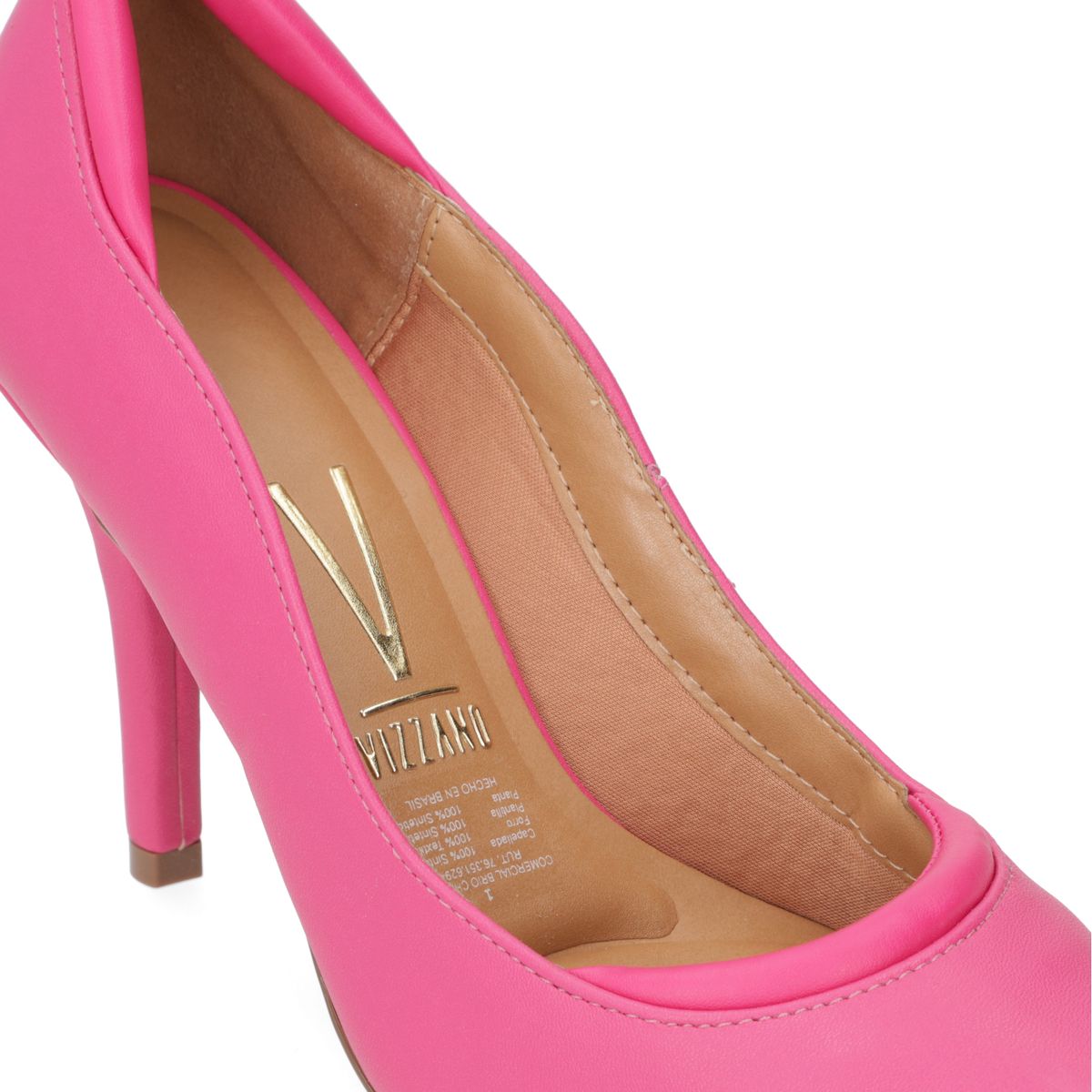 VIZZANO - Zapato Taco Aguja Stiletto Vizzano EcoCuero Rosado