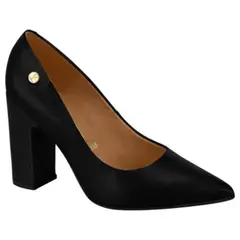 VIZZANO - Zapato Mujer Taco Cuadrado Negro