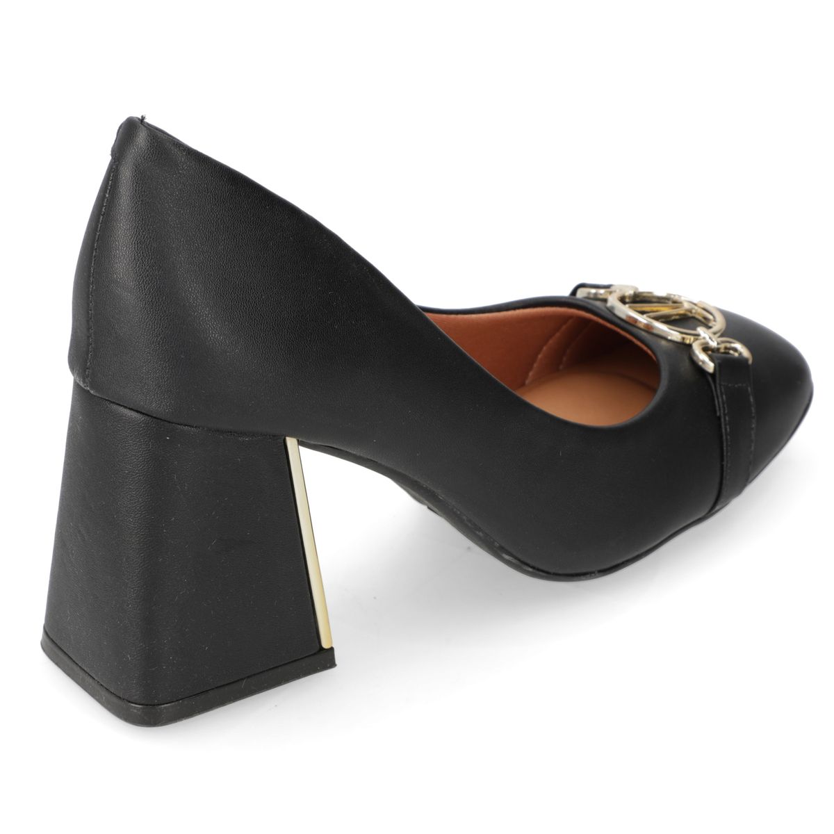 VIZZANO - Zapato Mujer Taco Cuadrado Negro Vizzano