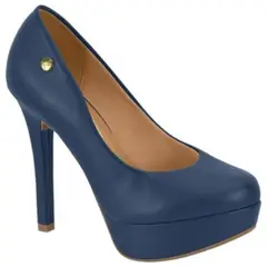 VIZZANO - Zapato Taco Plataforma Ecocuero Azul