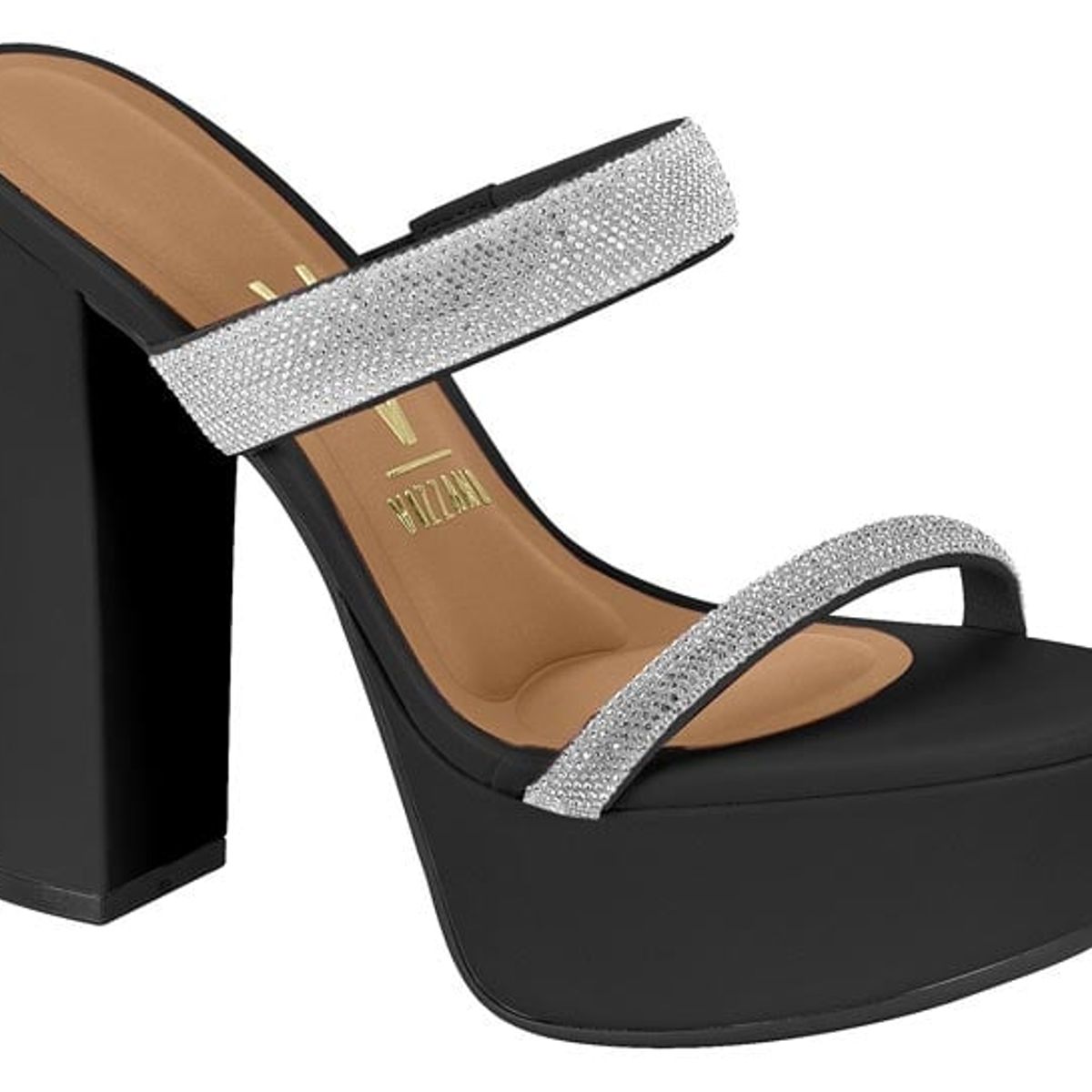VIZZANO - Sandalia Taco Plataforma Vizzano EcoCuero Negro