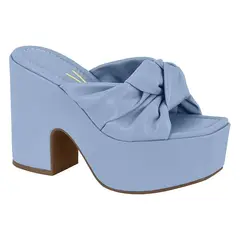 VIZZANO - Sandalia Taco Plataforma EcoCuero Jeans 6469-104-18459-92835